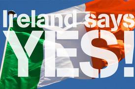 Ireland's social revoltuion - Same-sex marriage legalized in Ireland in 2015